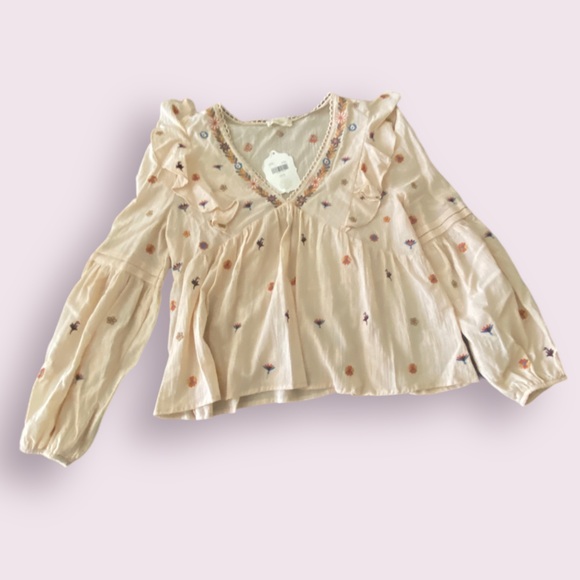 Altar’d State Top | Altar’d State Long Sleeve Floral Top - Picture 5 of 7